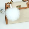 703_ raccoon hair hair ball key chain bag ornament