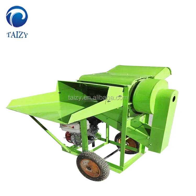 Hand Operated Grain Threshing Machine For Rice Wheat Beans Millet And ...