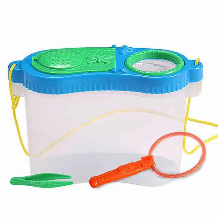 
Children Outdoor Plastic Bug Capture Kit Catching Playing Tool Toy Set 
