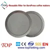 Reusable filter for AeroPress coffee makers