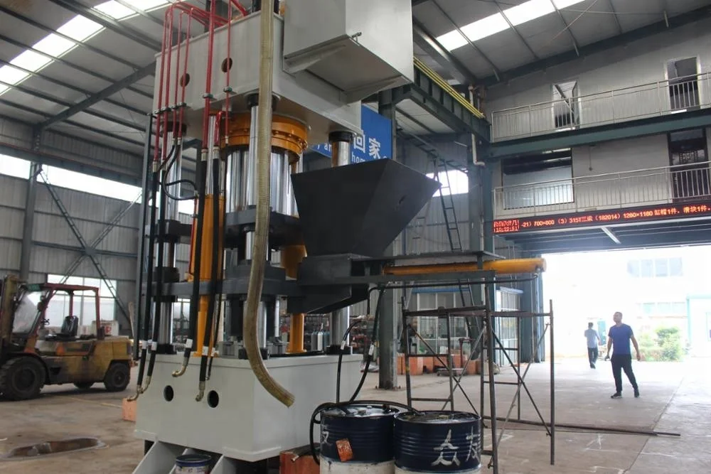 1000 Ton 4column Hydraulic Press Machine For Salt Block Buy 4column