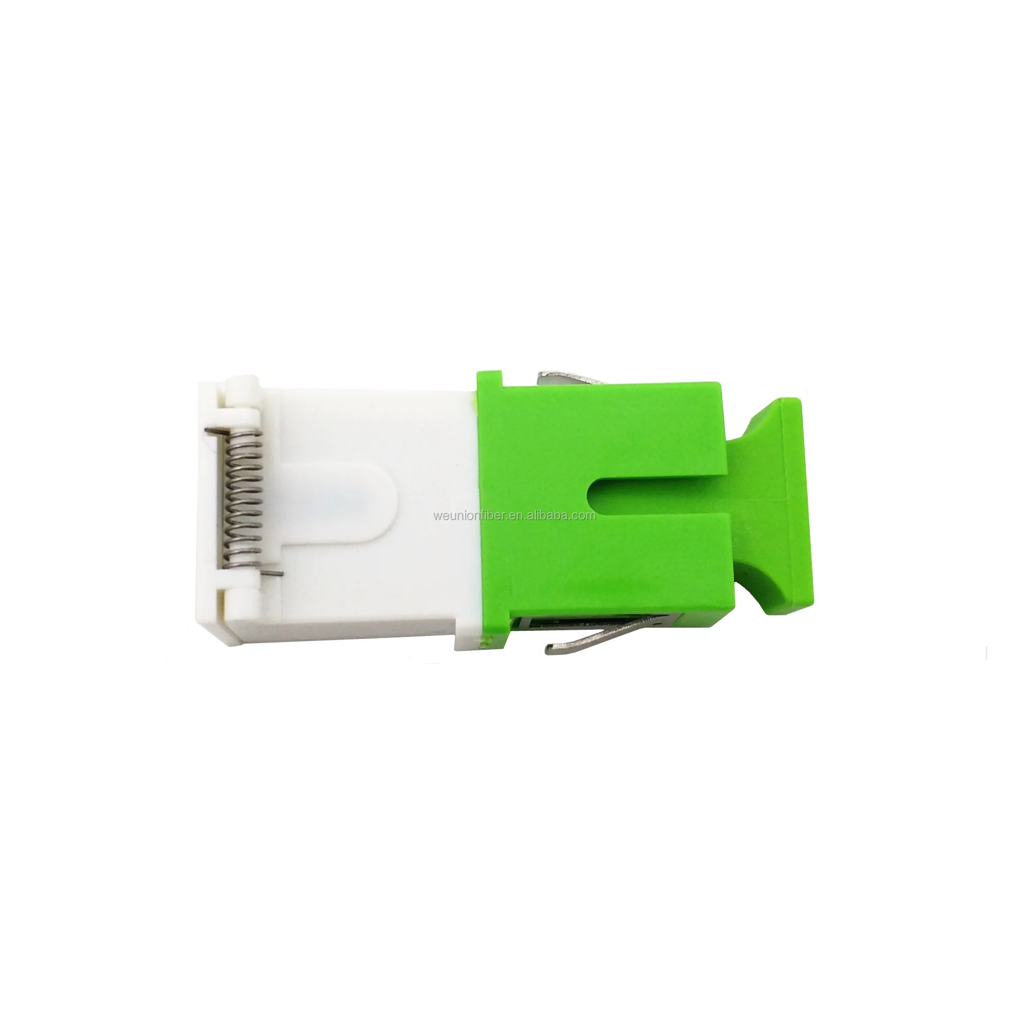 Sc Apc Dust Cap Optic Fiber Adapter Single Mode Simplex Fiber Optic