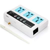 2200W Universal Smart Home Extension Socket Support ONE SIM Remote Controlled THREE GSM Power Sockets Simultaneously