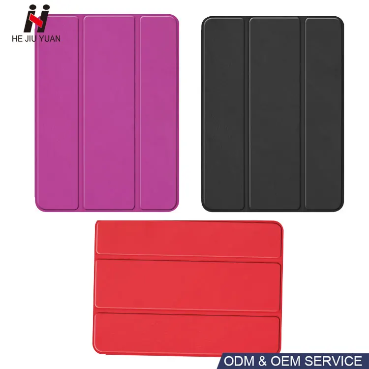 2019 New Arrival Tablet Case Ultra Thin Back Cover For New Ipad Mini 5 Case with Honey comb Pencil Slots