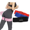 Home Workout Strength Cotton Elastic Fitness Exercse Fabric Hip Circle Resistance Band