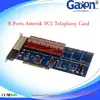 Asterisk PCI Telephony Card ,Asterisk Card With 8 Ports FXO/FXS Modules
