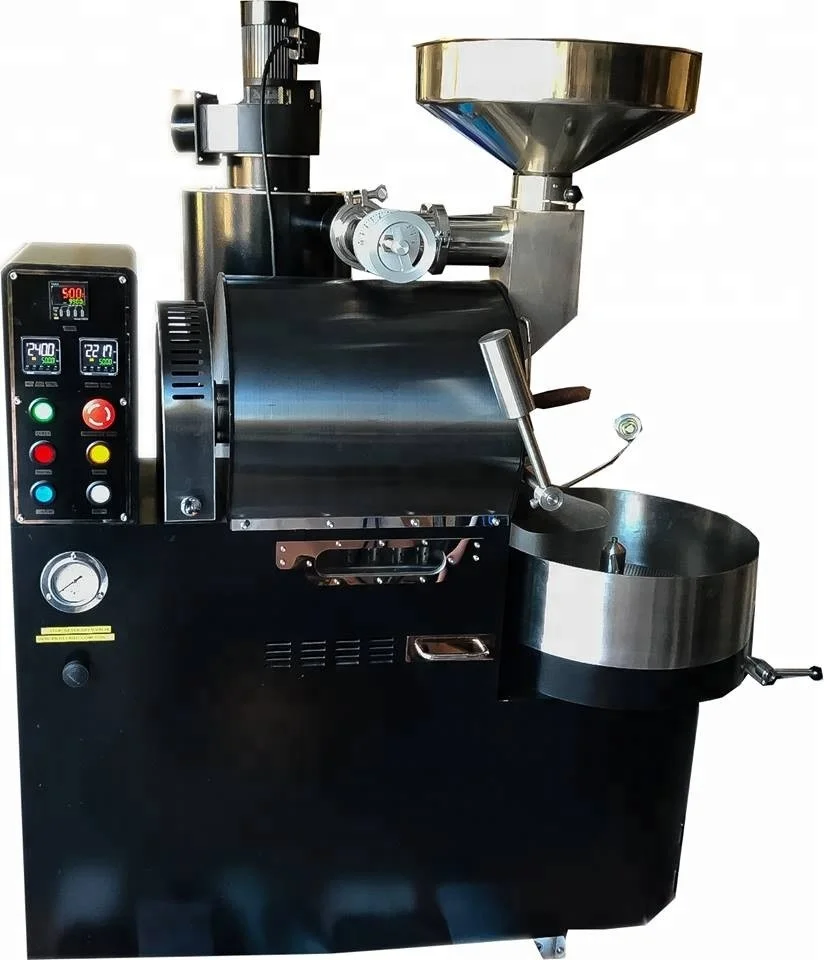 Hot Sale 6kg Drum Commercial Coffee Roaster Machines Gas Coffee Roaster