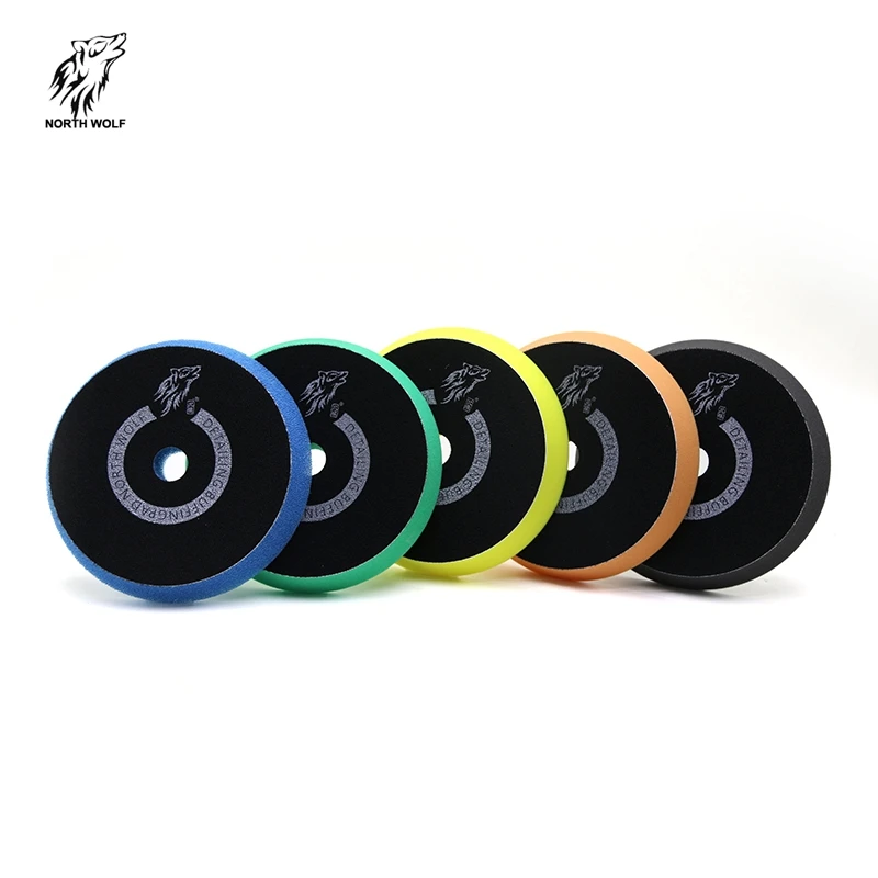 
6inch China Car Care Coarse DA Polishing Pad 