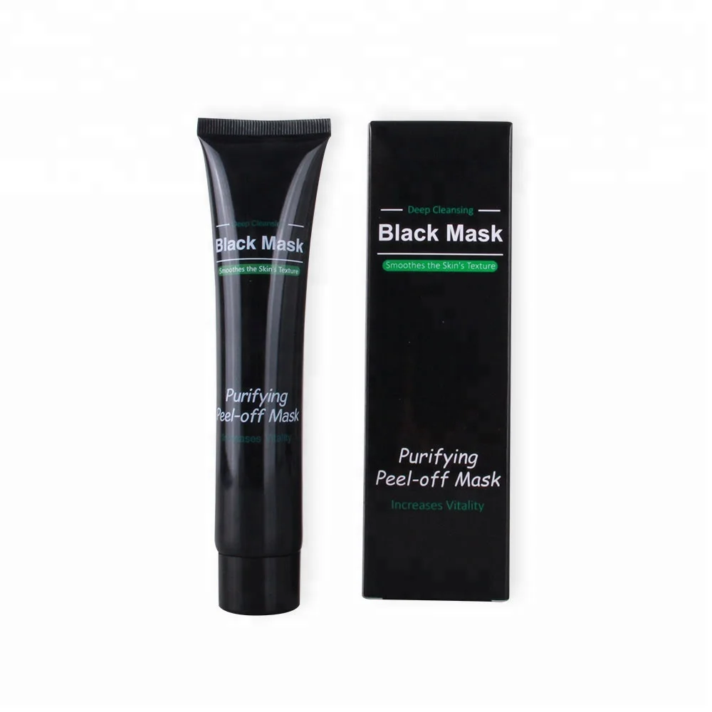 

Face peeling off bamboo charcoal mask blackhead killer black mask