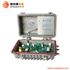 5-870MHz 2 Output 38dB Gain Outdoor Bidirectional CATV Amplifier for Cable Network with AGC Control