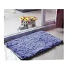 Purple Speed Dry Shaggy Noodle Chenille Bathroom Use Non Slip Bath Mat