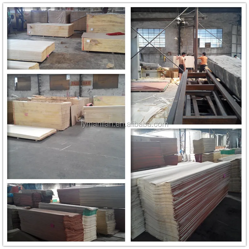 Red Recon Gurjan Face Veneer Linyi Factory Price