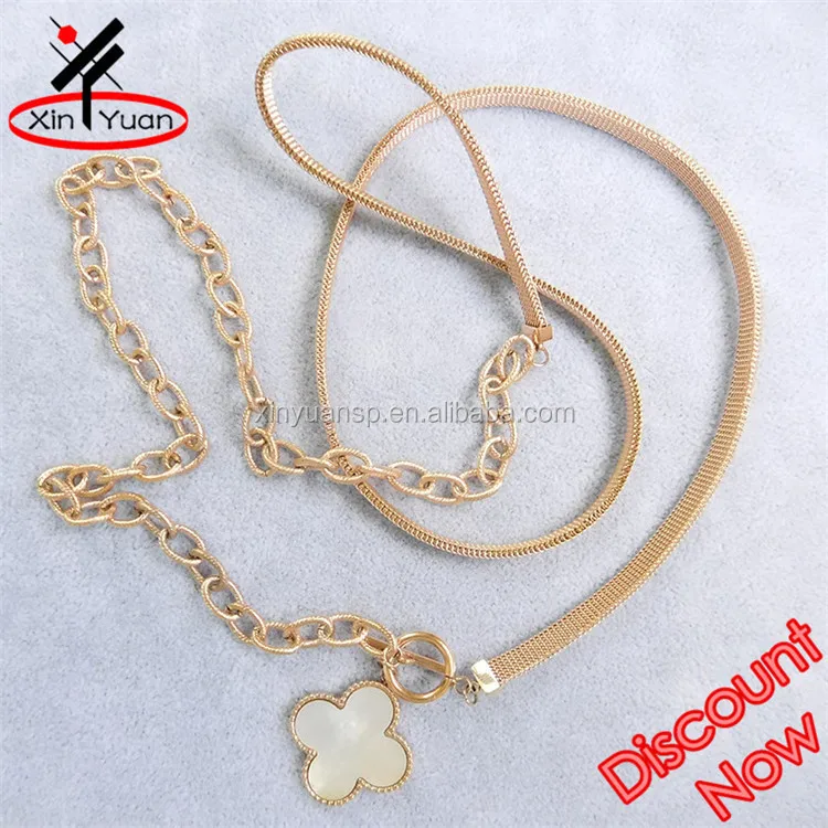 
stunning shiny shell pendant kids chunky necklace wholesale 