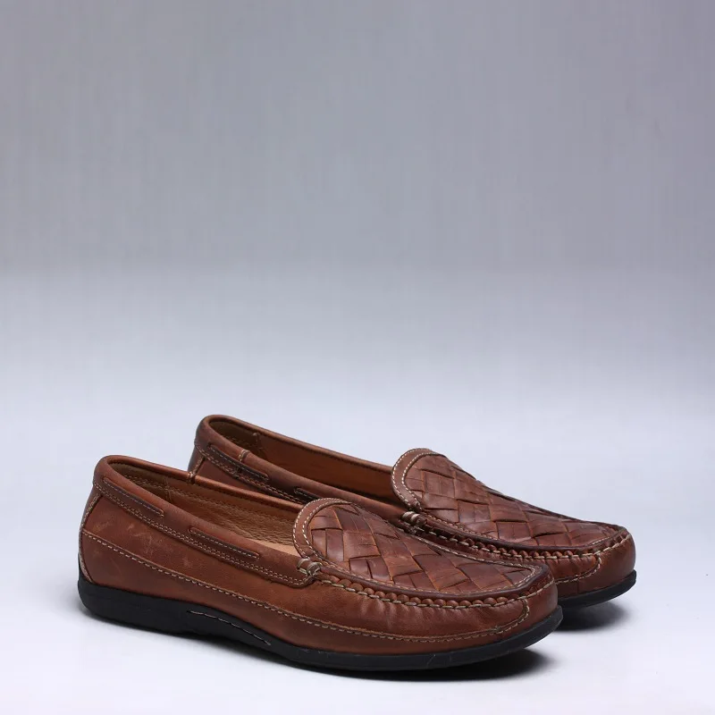 2015 wholesale fujian fashion Eva 100% genuine leather brand name mens loafers C006