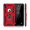 Antifalling Mobile Phone Case For Iphone Xs Case 360 Degree Rotating Ring Magnetic