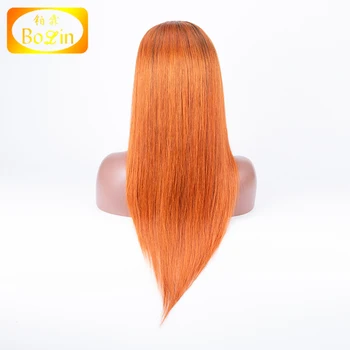 Glueless Lace Wigs Dread Hair Extensions Wigs Closures Orange