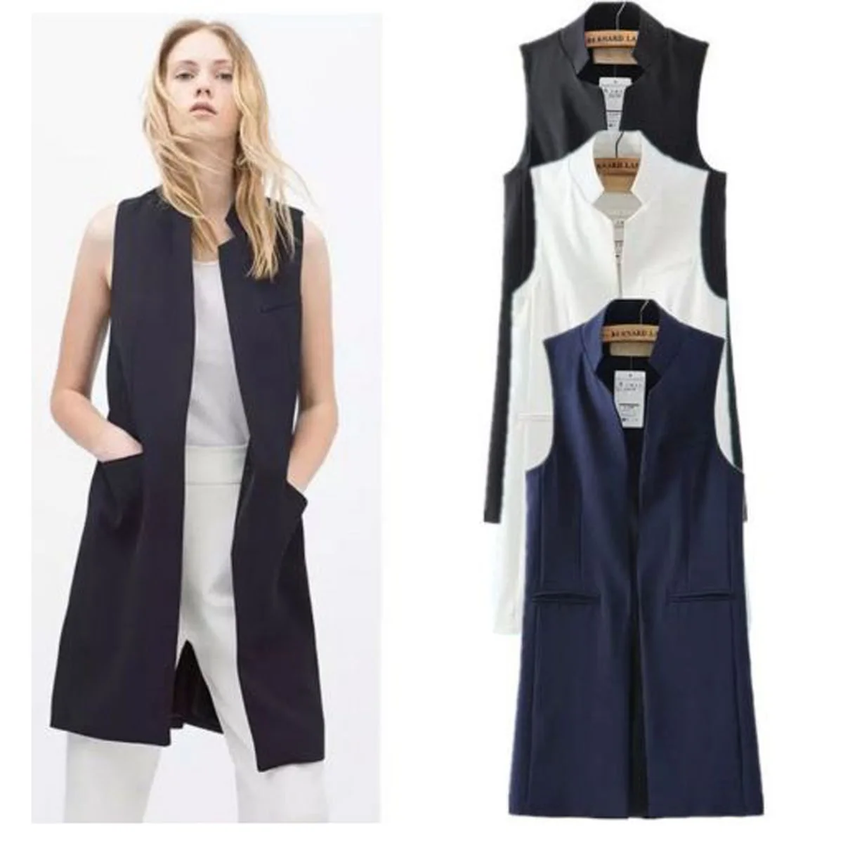 long women's vest