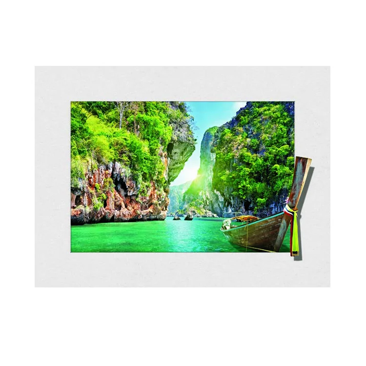 

Beautiful 5d lenticular scenery picture with frame