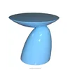 Modern home furniture colorful parabel table fiberglass coffee table