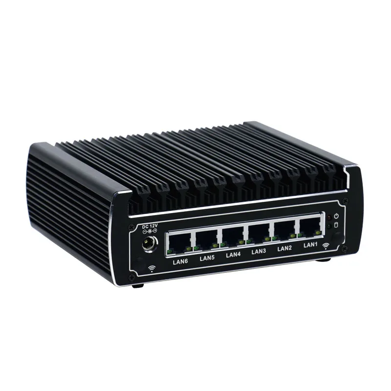 

Network Firewall 6 Intel Lan AES-NI Pfsense Kaby Lake i3-7100u Quad Core Mini PC Fanless Linux server VPN Router for Windows 10
