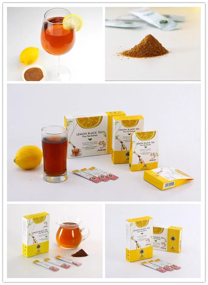 * pack of 10 sachets of calorie-free fine lemon slim fit tea