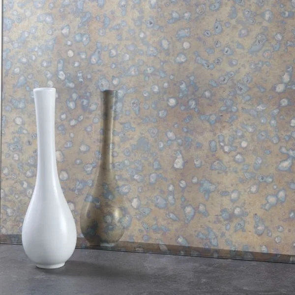 

Large Wall Decorative Usage Acrylic Antique Silver Glass Mirror Sheet