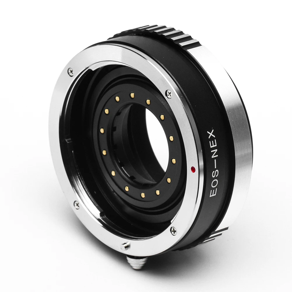 Lens Adapter Ring Eosnex With Aperture Silver For Canon Eos Mount Lens