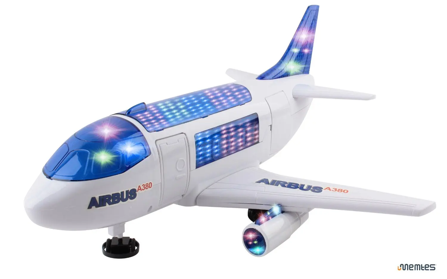 toy airbus a380 with lights