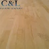 High quality UV lacquer natural solid maple basketball court hardwood flooring