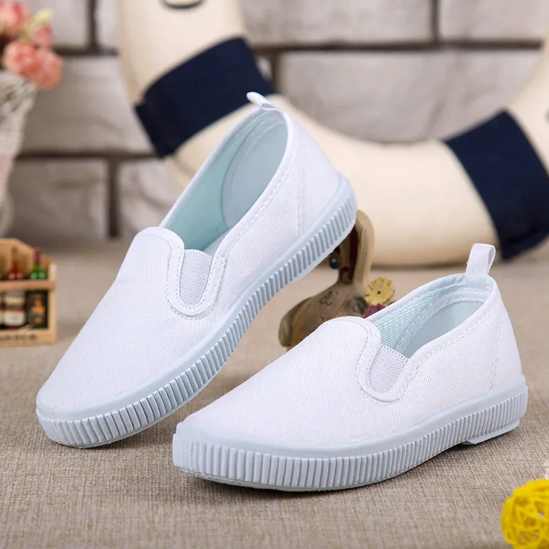 Cv1974 Wholesale Cheap Slip On Plain White China Children Cv1974 Wholesale Cheap Slip On Plain White China Children
