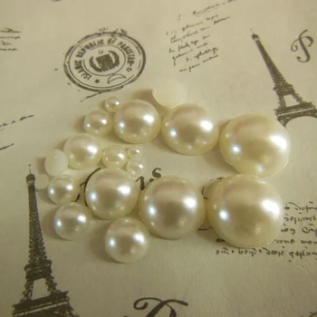 flat bottom pearls