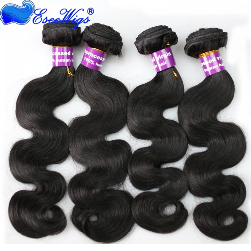 

Good Quality Brazilian Virgin Human Hair Bundles Bobywave remy human hair weft in stock, Natural color