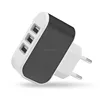 Factory EUR plug 3A port USB wired travel battery charger for mobile phone