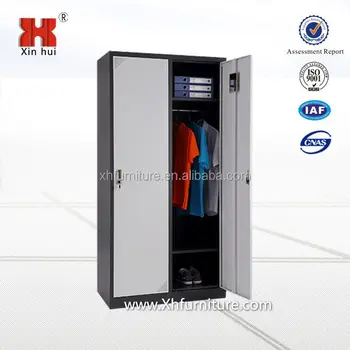 Cold Rolled Steel Wardrobe Lockers Large Metal Clothes Cabinets