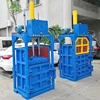 Carton Plastic Compress Baler Packing Machine/ Cardboard Press Bundling Machine