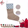 2017 new design fashionable cotton gift Christmas sock decoration