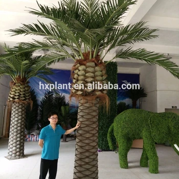 Indoor Decoration Large Artificial Plastic Palm Tree Buy Artificial