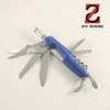Led light multi tool, stainless steel multifunction knife, pocket knife