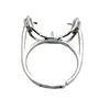 Beadsnice ID30600 couple rings setting removable US size 7 to 9 26x20mm sold by PC silver 925 ring base