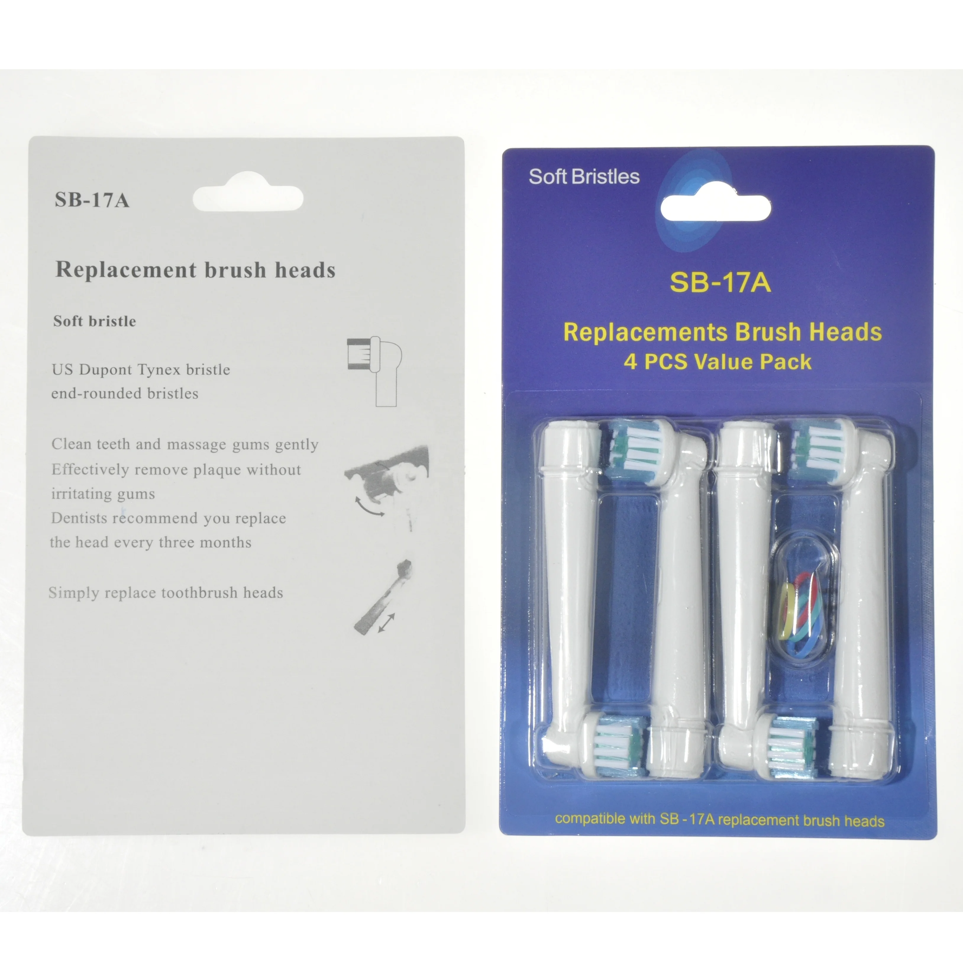 

High quality SB-17A vibrator head for oral b toothbrush, Custom