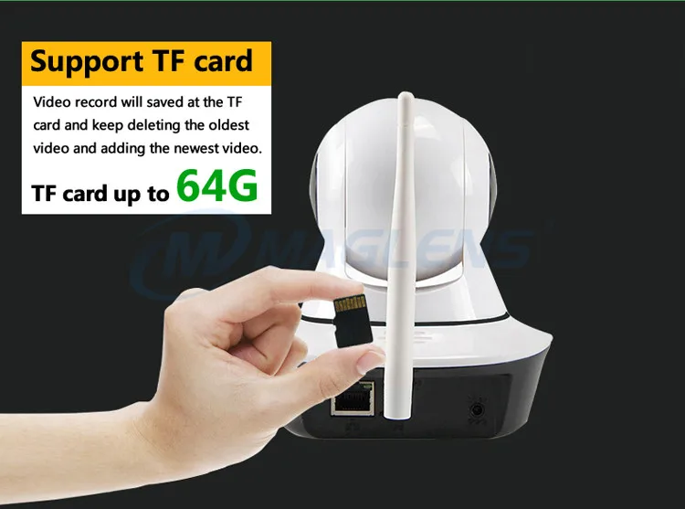 Cheap Rotatable Sd Card Sopport Ip Spy Wifi Security Camera That