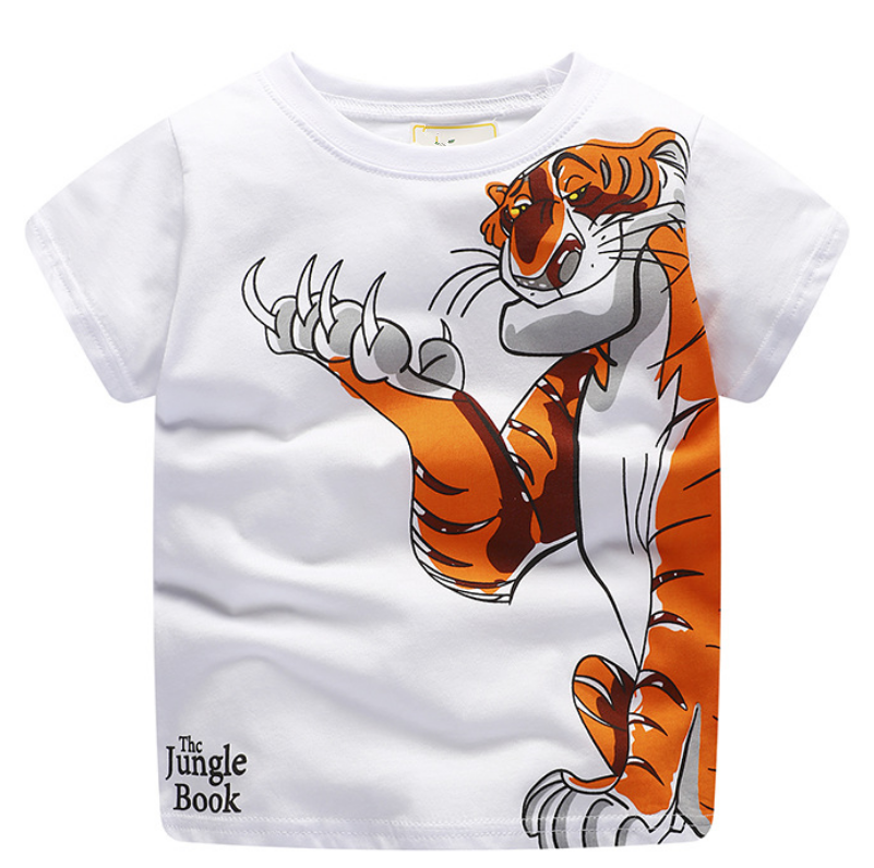 
baby boy summer cotton cartoon t-shirt 