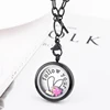 Cheap magnetic case photo crystal rhinestone locket pendant