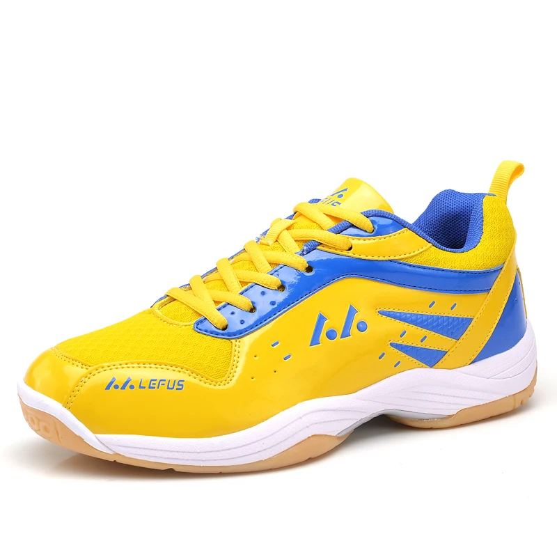

Lower cost Badminton Shoes Adult Non Slip Indoor Court Training Racquetball Sneakers Comfy Tennis Shoes, As the picture or customized