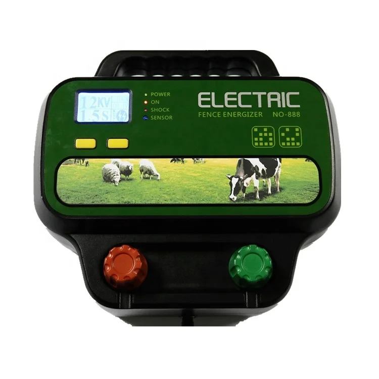 
2J wireless goat Farm solar electronic fence energizer BTD-S2i wireless remote controller 
