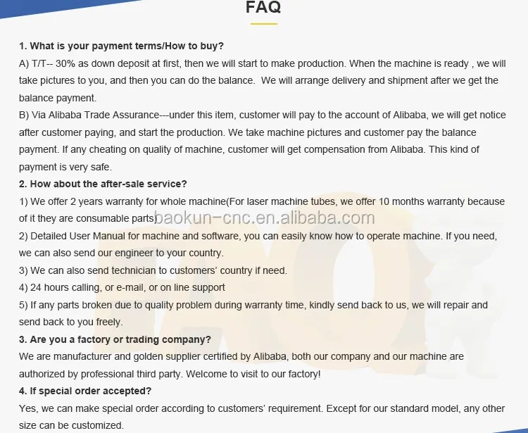 Shandong Baokun best price 1325 wood cnc router machine