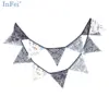 3.2M/10.5Ft Navy Japanese Fish Flags Pennant Bunting Banner Garlands for Wedding, Birthday Party, Outdoor & Home Decoration