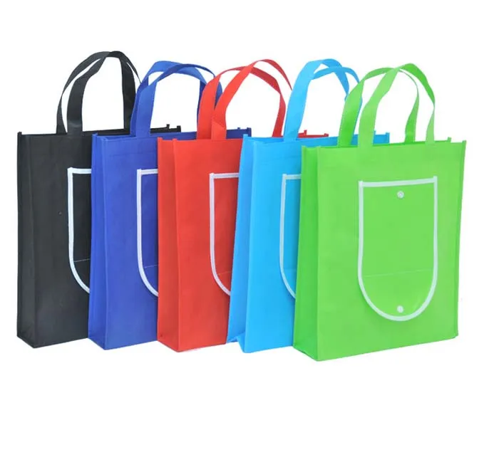 Printed Logo Promotion Tnt Shopping Bag Gift Foldable Non Woven Bag ...