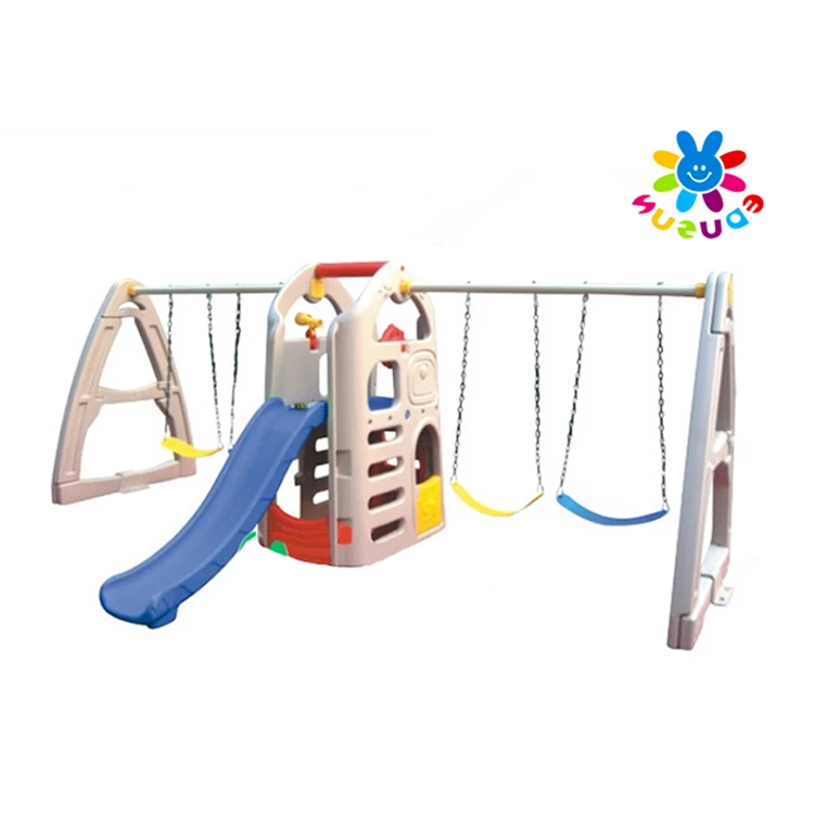 Kids Swing And Slide Sets High Quality Outdoor Play Equipments Plastic Swing Sets For Toddlers Buy Plastic Swing Sets Plastic Swing Sets For