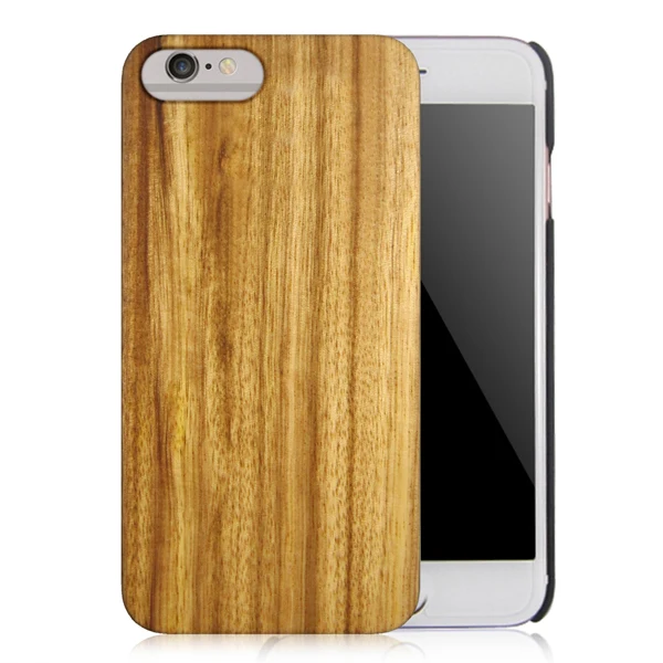 

Accept customization for iphone6/7 Mobile phone accessories custom logo PC bottom wooden material cover wood phone case, Walnuts, cherries, bamboo, maple, shapiri